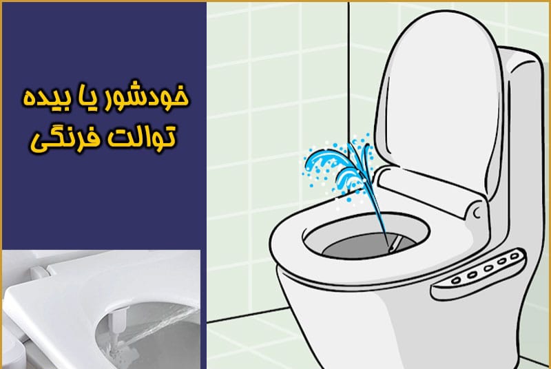 بیده چیست؟ توالت فرنگی بیده دار
